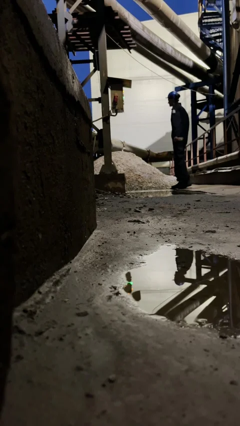 Bypass at the factory Stock Footage 248489114