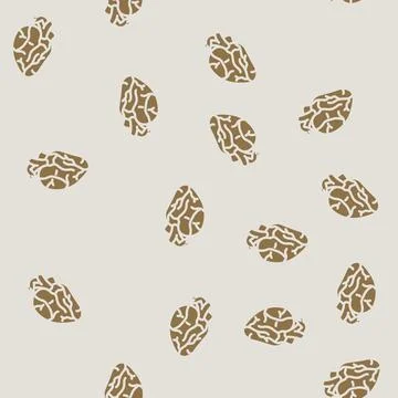Bypass surgery surgery glyph vector seamless pattern Stock Illustration