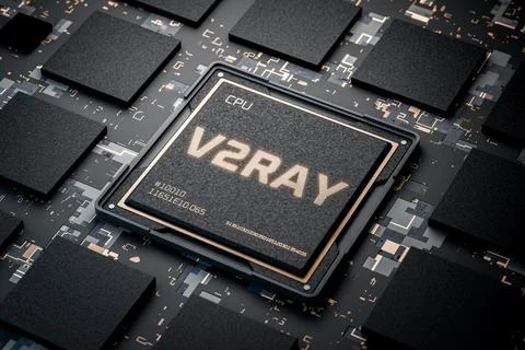 Bypassing Internet blocking. Replacing VPN to get access to the Internet. The 库存插图