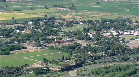 Byron aerial Stock Footage 65438402