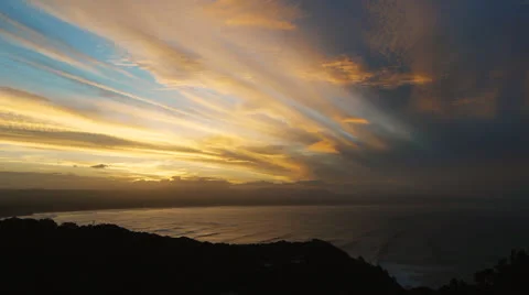 Byron bay sunset Stock Footage 23452435