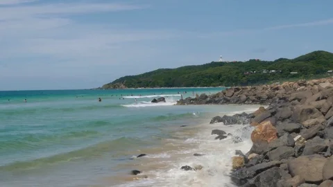 Byron_Bay_beaches Stock Footage 85013314