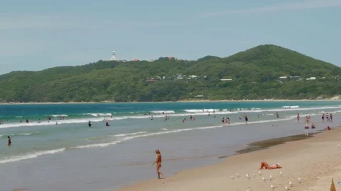 Byron_Bay_beaches Stock Footage 85014031
