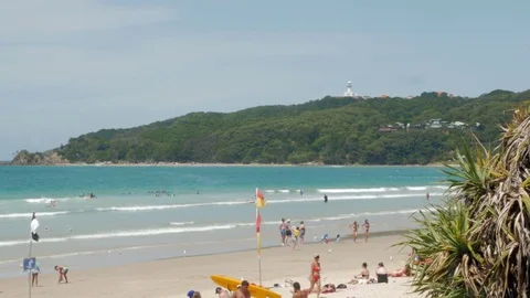 Byron_Bay_beaches Stock Footage 85014600