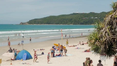 Byron_Bay_beaches Stock Footage 85015099