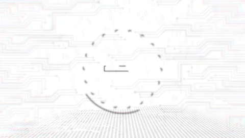 Bytecoin - BCN - 3D Cryptocurrency Outline Coin Loop Видео 113096271