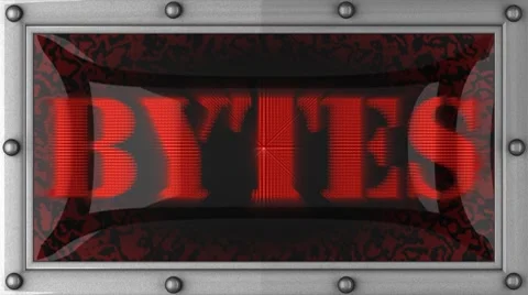 Bytes on led Видео 8684229