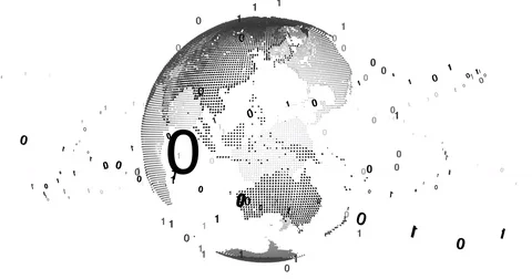 Bytes World Stock Footage 80759687