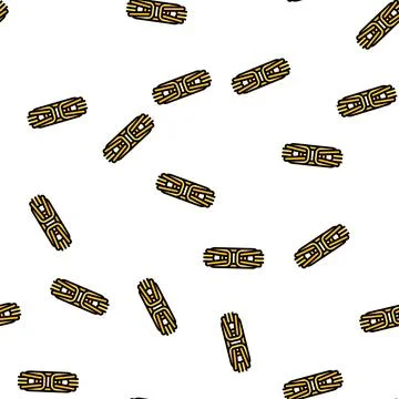 Byzantine chain vector seamless pattern Illustrazione stock