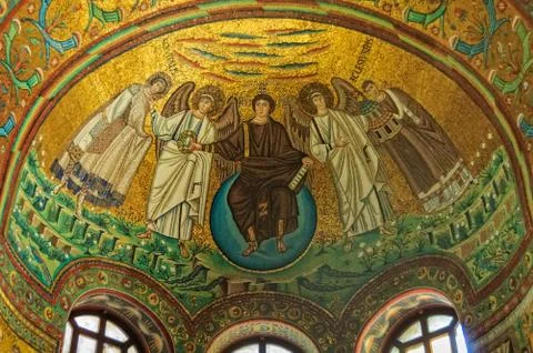 Byzantine mosaics - Ravenna Stock Photos