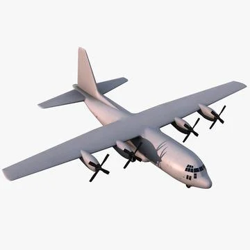 C-130 Hercules ~ 3D Model ~ Download #89285276 | Pond5