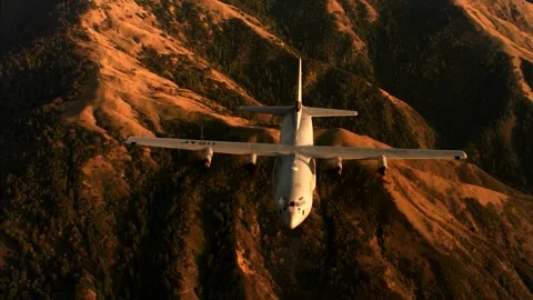 C-130 Hercules Stock Footage 296686445
