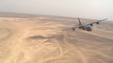 C-130 Hercules operations Video stock 39531786