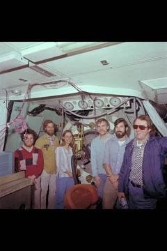 C-141 Circular Variable Filter Spectrometer &amp; Yerkes Infrared (Group Photo... Stock Photos