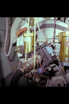 C-141 Circular Variable Filter Spectrometer &amp; Yerkes Infrared Copyright: x... Stock-Fotos