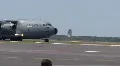 C-17 Globemaster - Air Force Transport Cargo Plane HD Footage