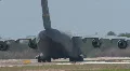 C-17 Globemaster - Air Force Transport Cargo Plane HD Footage