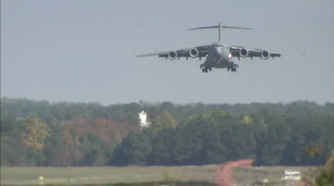 C-17 Globemaster Stock Footage 785376