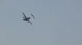 C-17 maneuvers - 1 - slow turn HD Footage