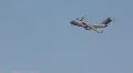 C-17 maneuvers - 12 - runway line up for approach HD Footage