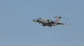 C-17 maneuvers - 13 - level off for landing HD Footage