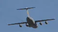 C-17 maneuvers - 3 - overhead close HD Footage