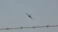 C-17 maneuvers - 9 - slow right turn from behind HD Footage