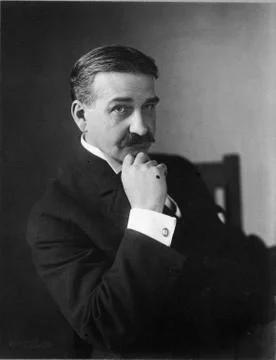 C. 1908. L. Frank Baum, author of the Oz books. Foto stock