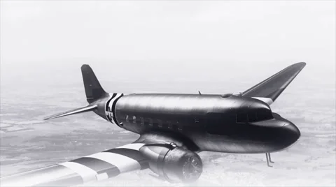 C-47 Skytrain Video stock 46968326
