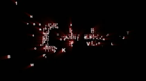 C++ Binary Code Intro Animation Stock Footage 68479753