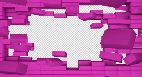 C-breaking.wall-8 Illustrazione stock