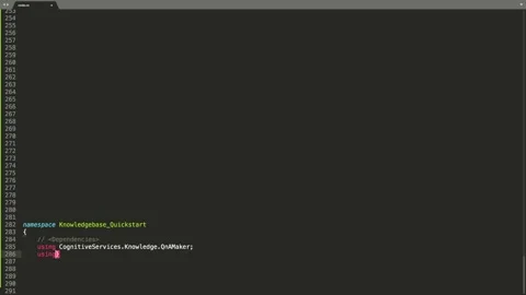 C# - C Hash Programming Language Source Code Typing Effect. C# - C Hash Progr Stock Footage 147987134