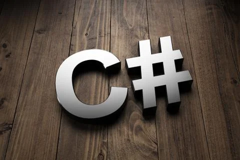 C# (C sharp) programming 스톡 사진