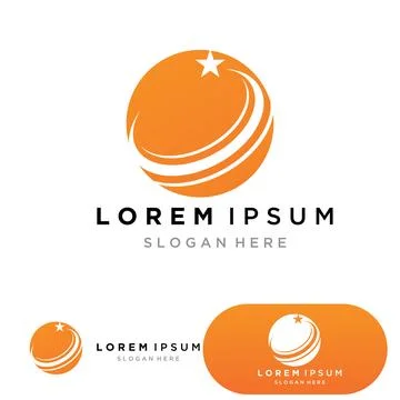 C Circle ring logo Template vector icon イラスト素材