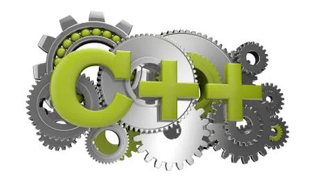 C++ code Stock Illustration