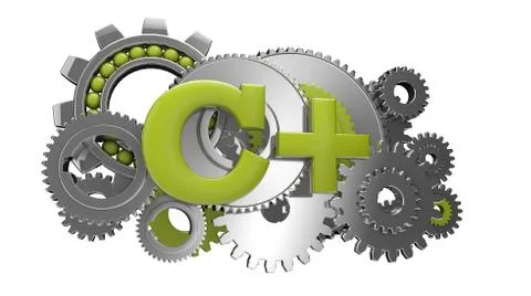 C+ code Stock Illustration