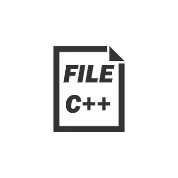 C Coding File icon flat イラスト素材