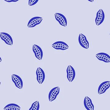 C d g k n s t x y z letter mouth animate glyph seamless pattern Stock Illustration
