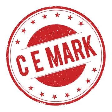 C-E-MARK stamp sign Stock Illustration