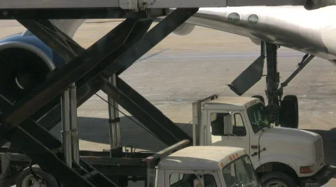 A:C Engine on Ground CR Stock Footage 664400