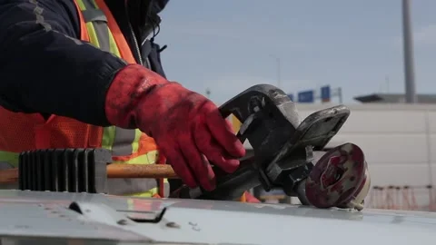 C-GAAU - Man Refuels Small Airplane at Toronto Airport (Part 2) Stock Footage 219375473