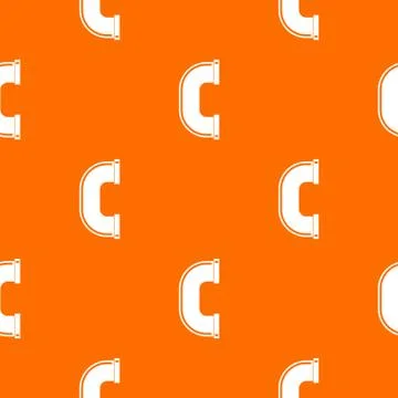 C joint pipe pattern seamless Stock Illustration