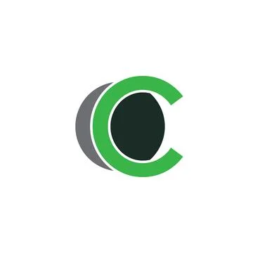 C letter logo Stock Illustration