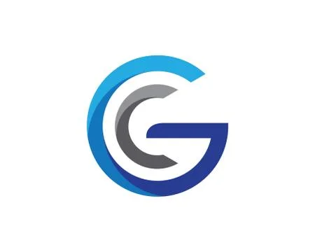 C Letter Logo Template イラスト素材