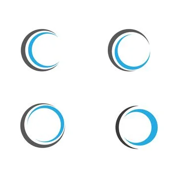 C Letter Logo Template イラスト素材
