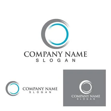 C Letter Logo Template Stockillustratie