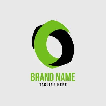 C letter mark logo design. Connection, relationship concept logo or icon design Stock Illustration