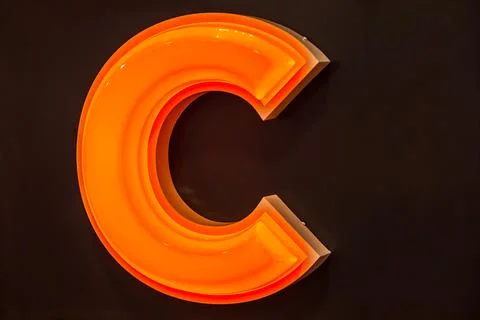 C letter 스톡 사진
