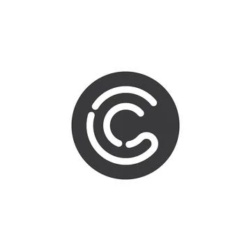 C Letter Template vector icon design Stock Illustration