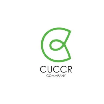 C logo natural Stock Illustration